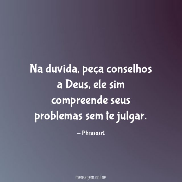 Na duvida