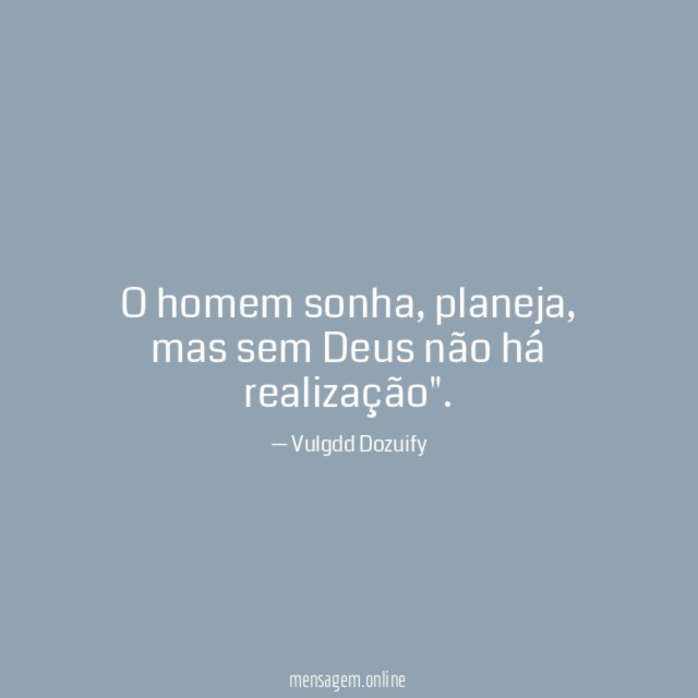 O homem sonha