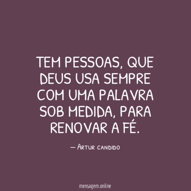Tem pessoas