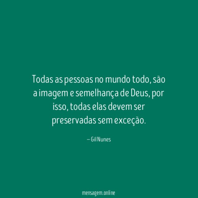 Todas as pessoas no mundo todo