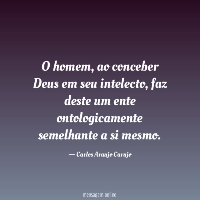 O homem