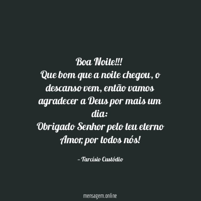 Boa Noite