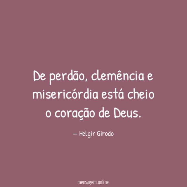 De perdão