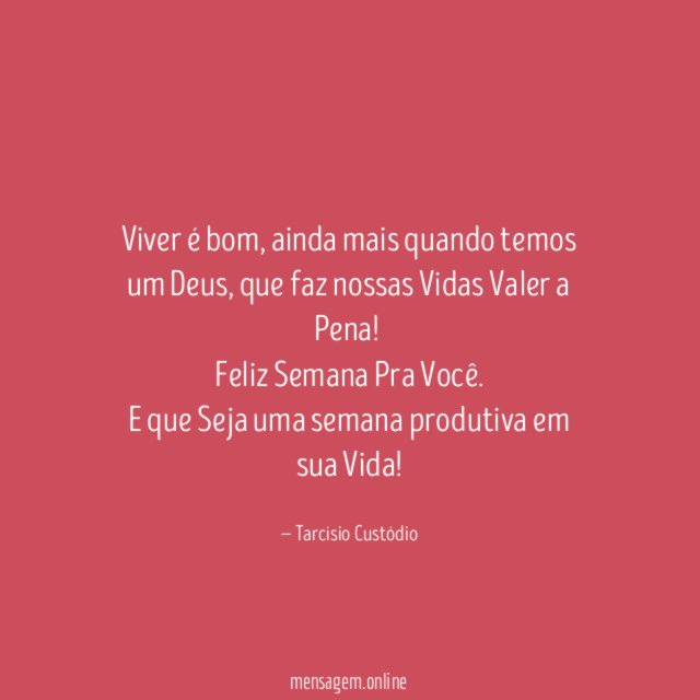 Viver é bom