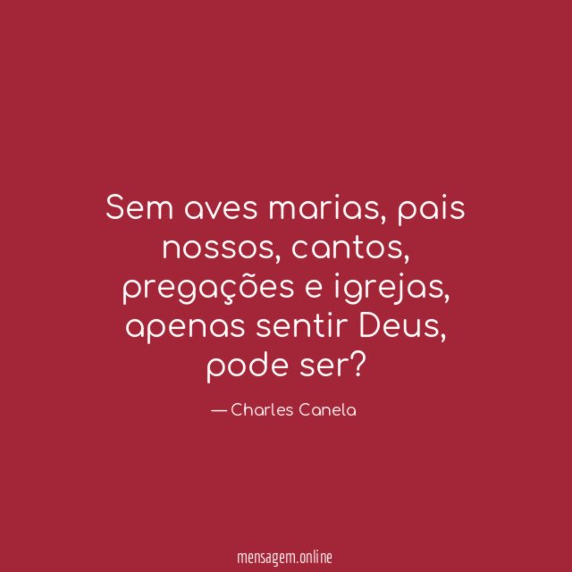 Sem aves marias