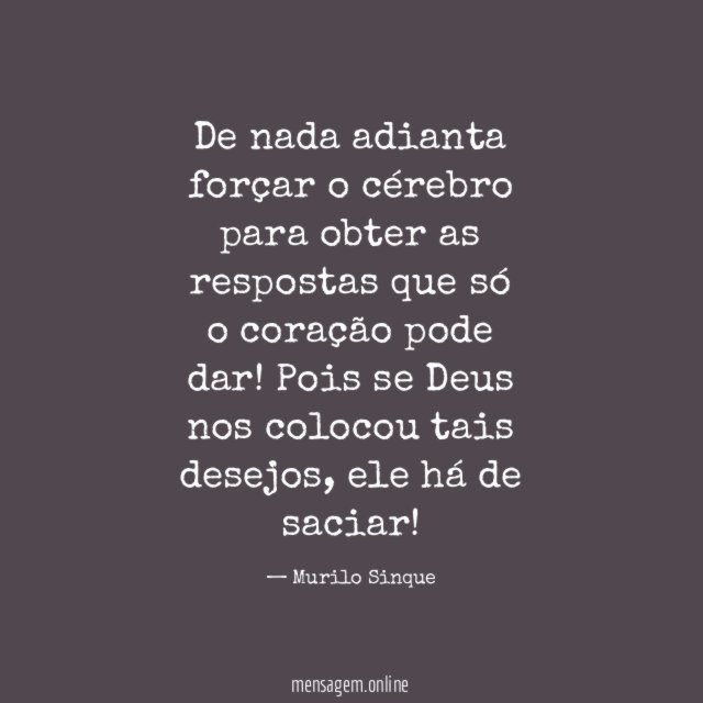 De nada adianta forçar o cérebro para obter