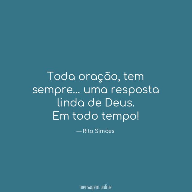 Toda oração