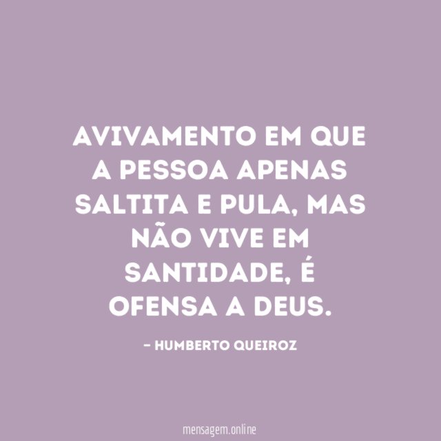 Avivamento em que a pessoa apenas saltita e pula