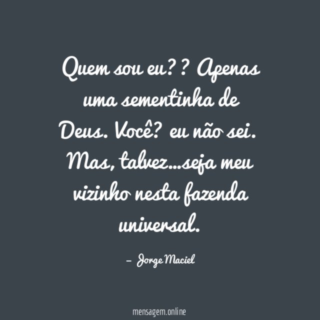 Quem sou eu