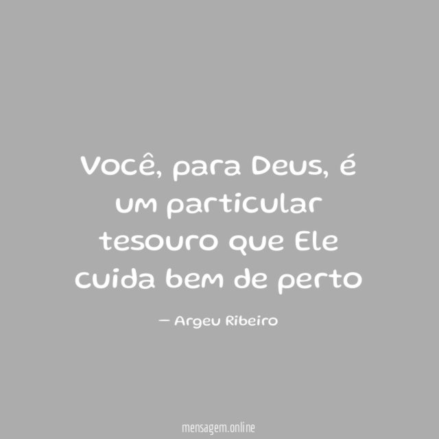 Você