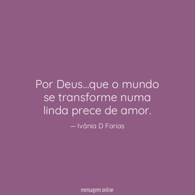 Por Deus