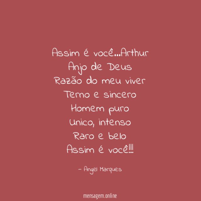 Assim é você