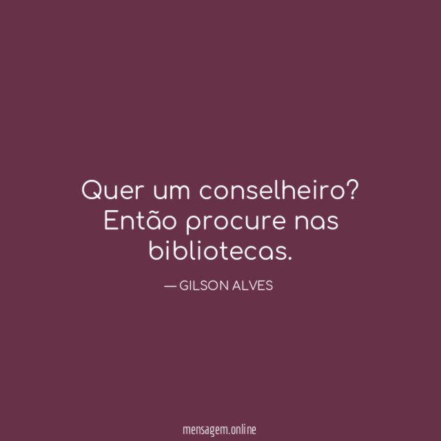 Quer um conselheiro