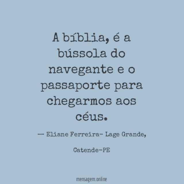 A bíblia