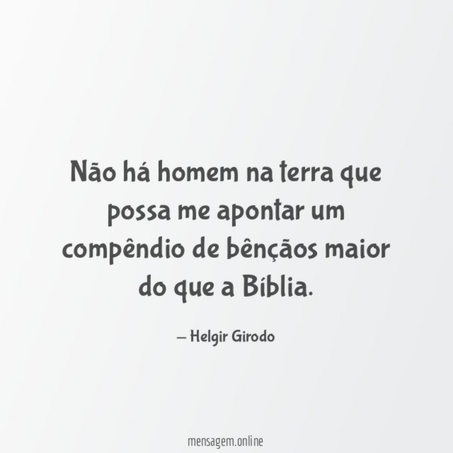 Não há homem na terra que possa me