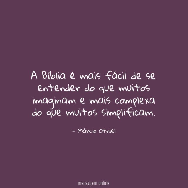A Bíblia é mais fácil de se entender