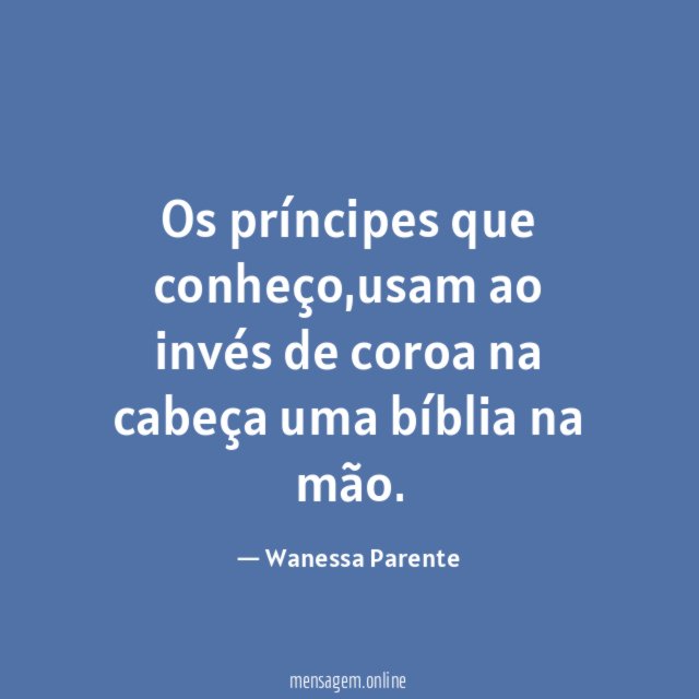 Os príncipes que conheço