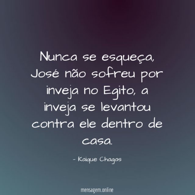 Nunca se esqueça