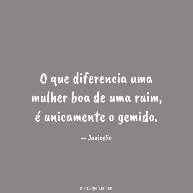 O que diferencia uma mulher boa de uma ruim