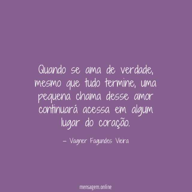 Quando se ama de verdade