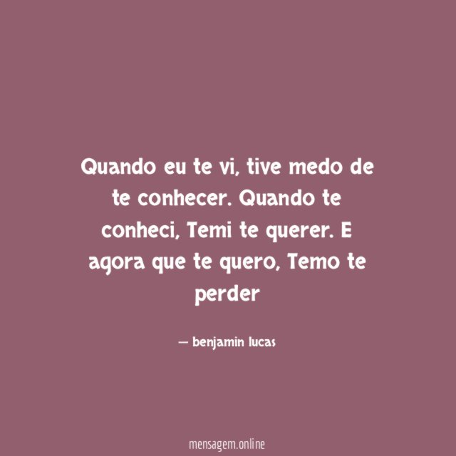Quando eu te vi