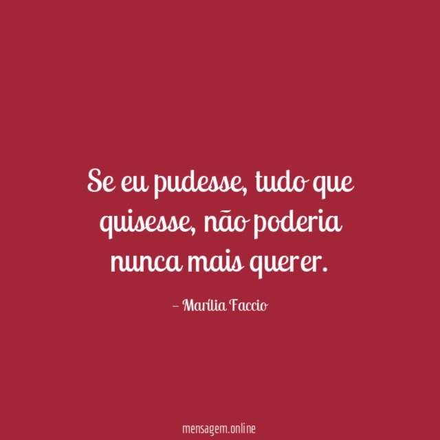 Se eu pudesse