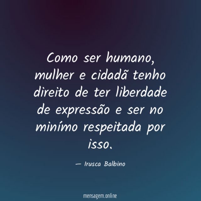 Como ser humano