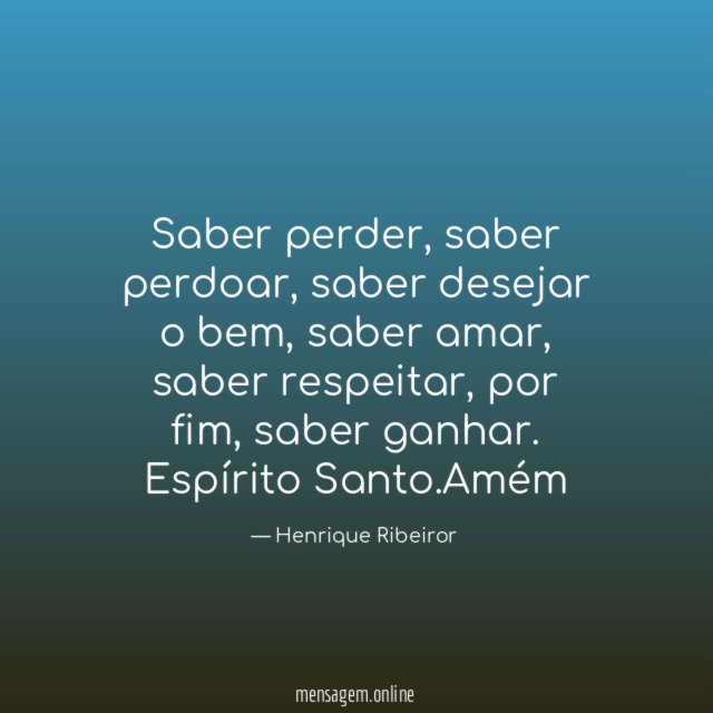 Saber perder