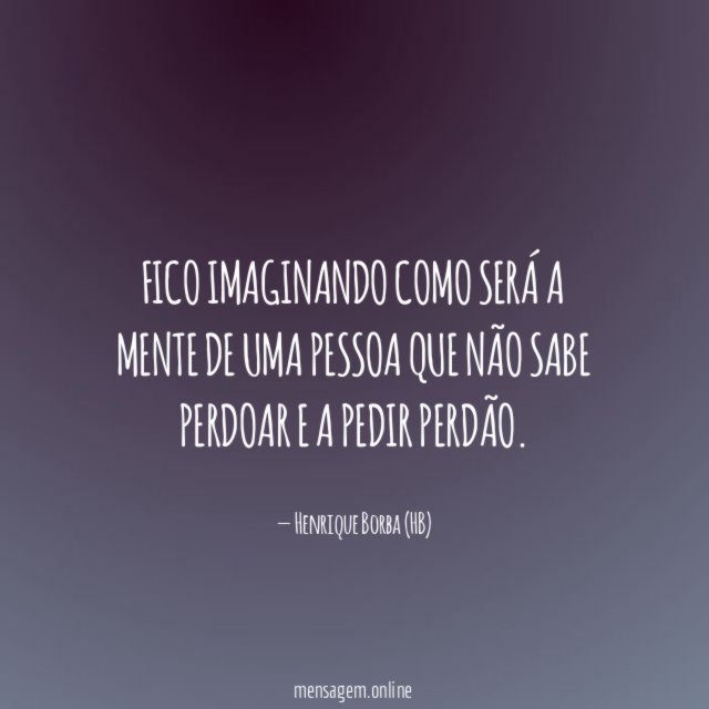 Fico imaginando como será a mente de uma
