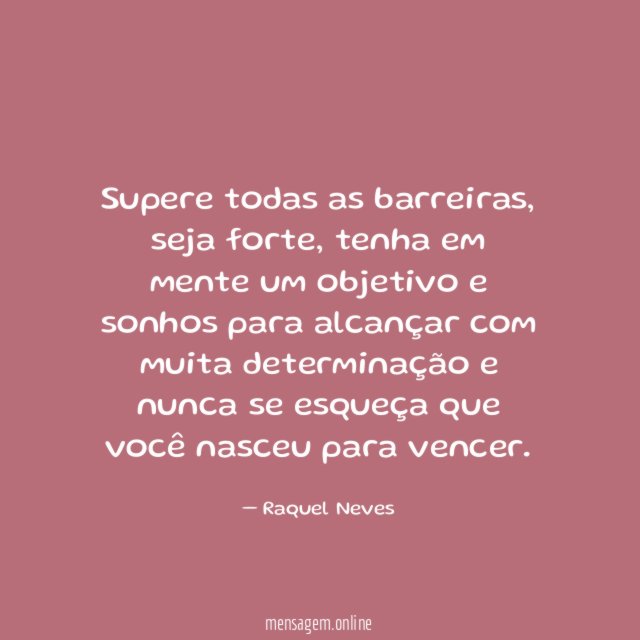 Supere todas as barreiras