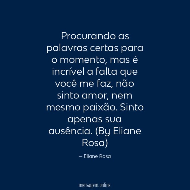 Procurando as palavras certas para o momento