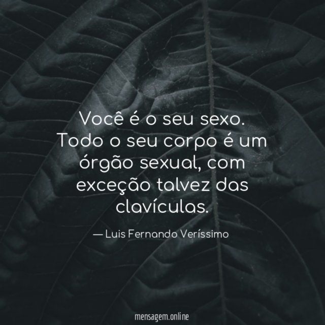 Você é o seu sexo