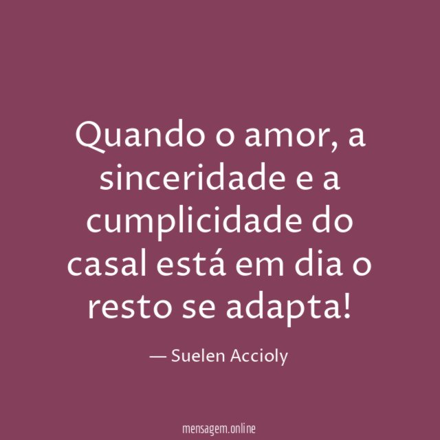 Quando o amor