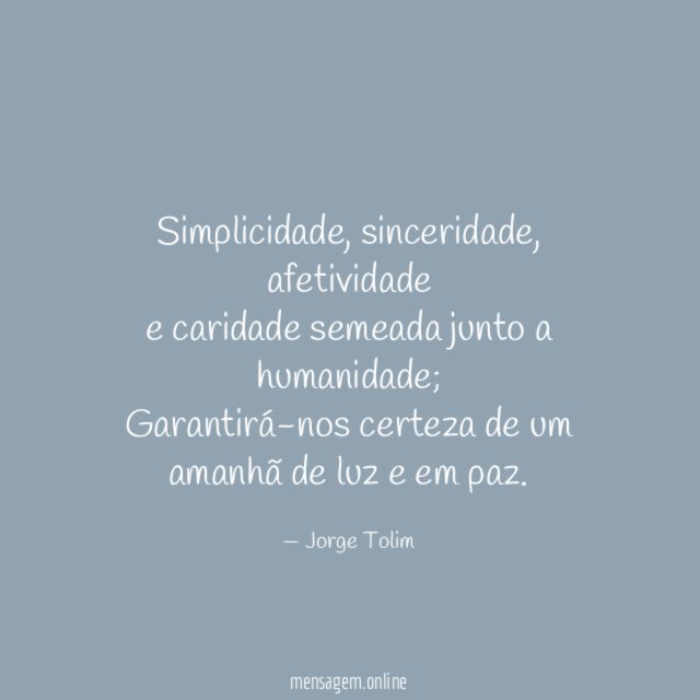 Simplicidade