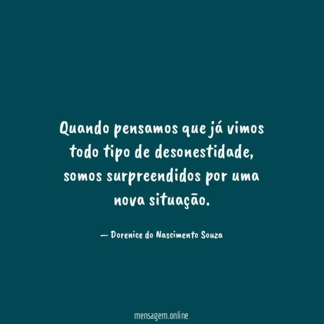 Quando pensamos que já vimos todo tipo de desonestidade