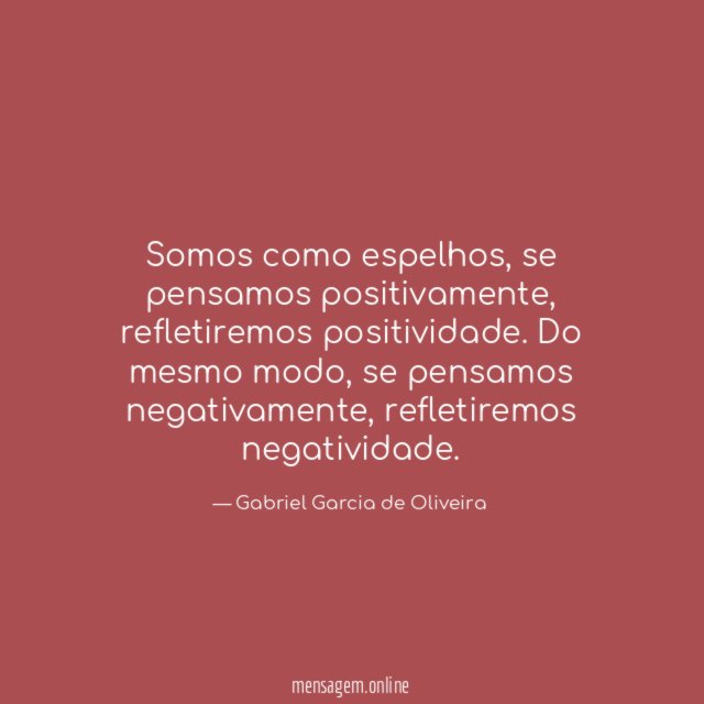 Somos como espelhos