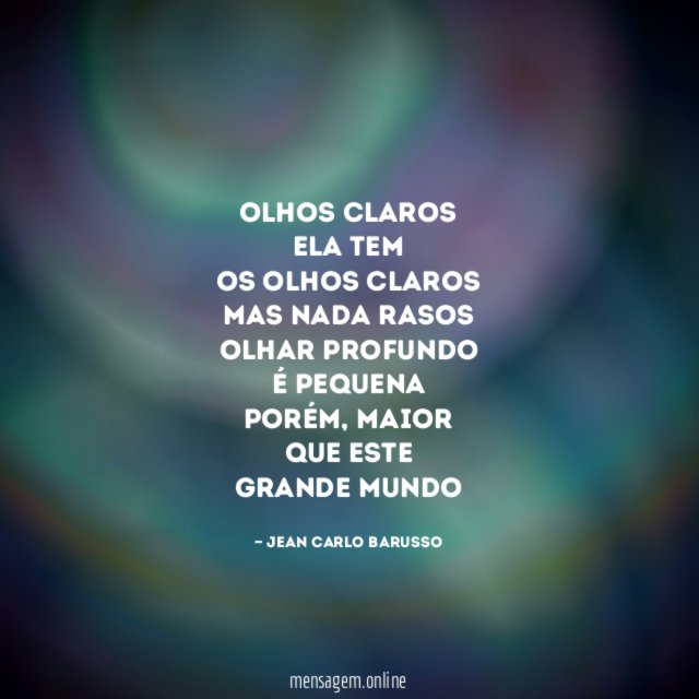 Olhos claros