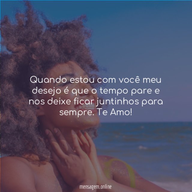 Quando estou com você