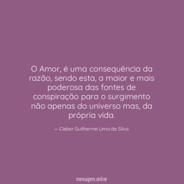 O Amor