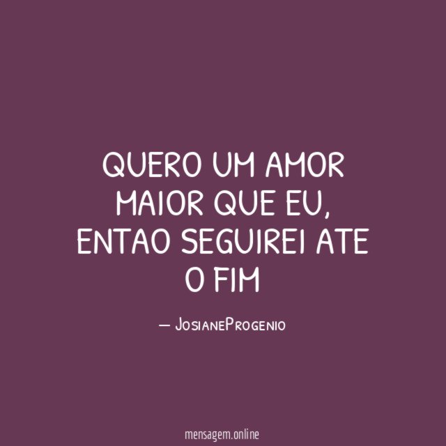 Quero um Amor Maior Que Eu