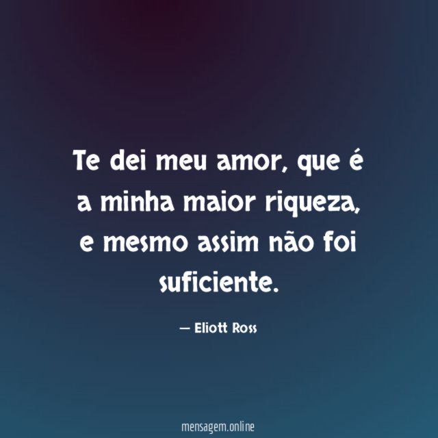 Te dei meu amor