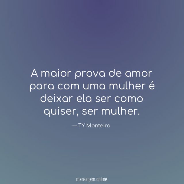 A maior prova de amor para com uma