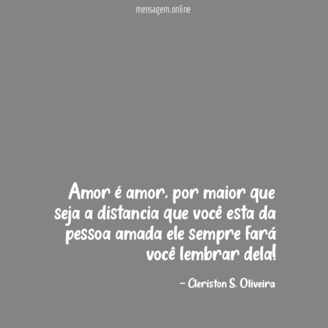 Amor é amor