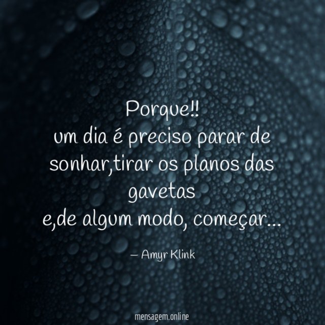 Porque