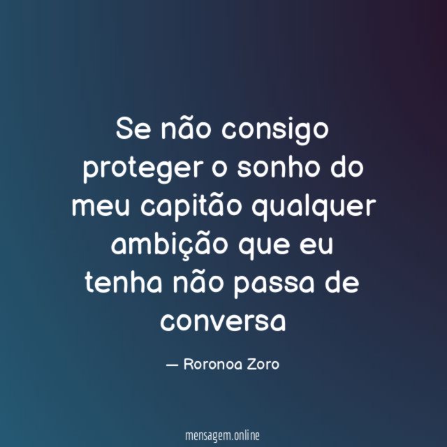 Se não consigo proteger o sonho do meu