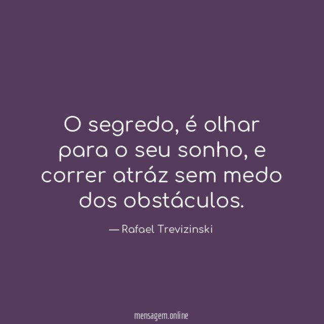 O segredo