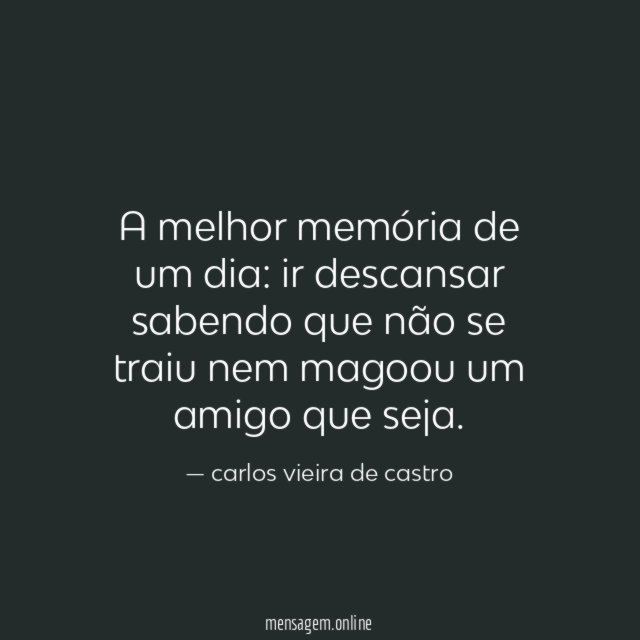A melhor memória de um dia