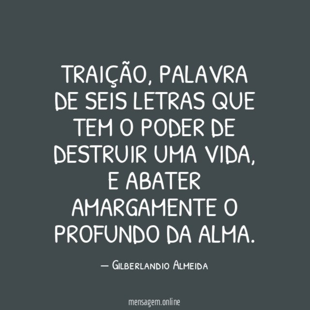 Traição