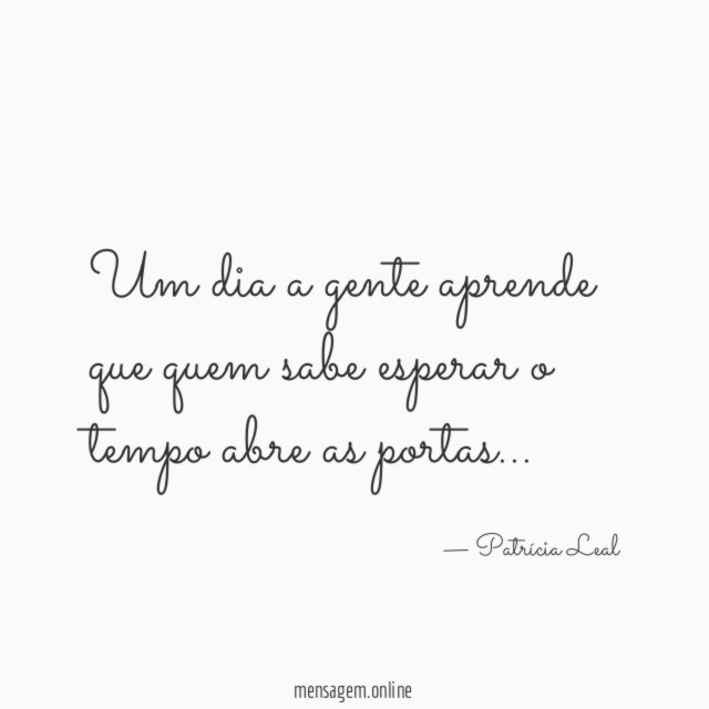 Um dia a gente aprende que quem sabe