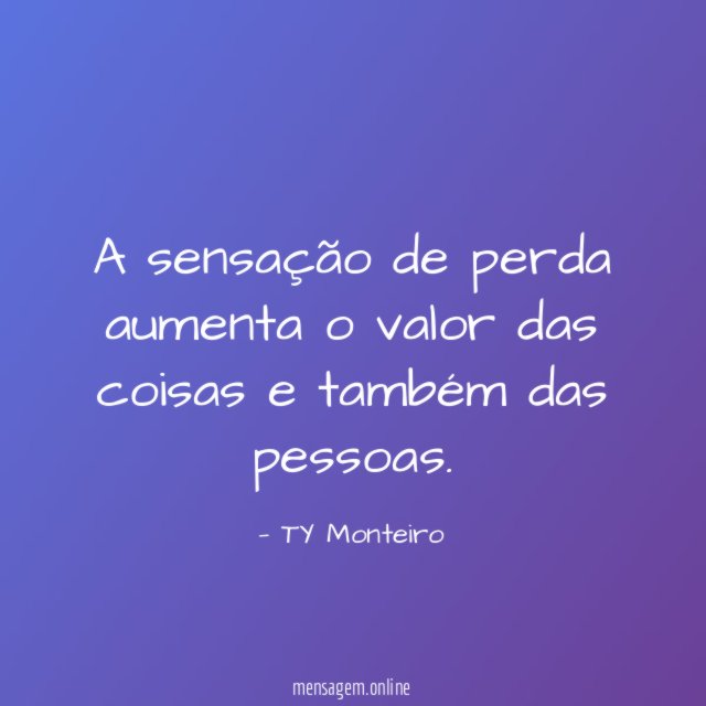 A sensação de perda aumenta o valor das